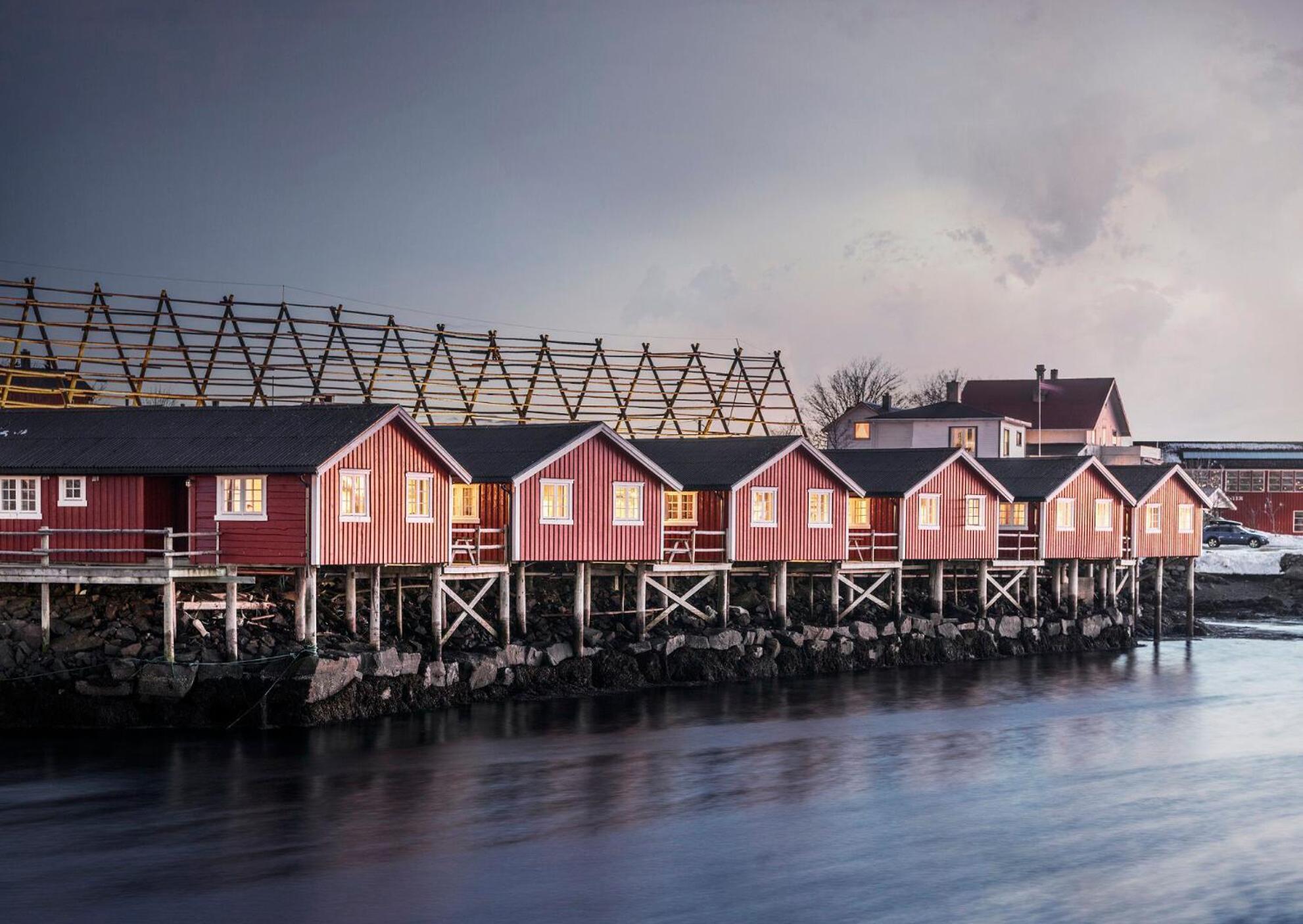 Hotel Svinoya Rorbuer Svolvær Exteriér fotografie